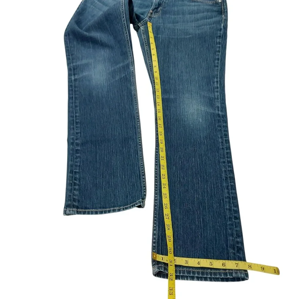 Bonobos Jeans Mens 38x32 Blue Slim Straight Durable Ringspun Denim Casual Work